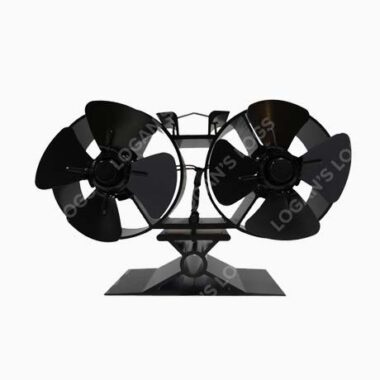 Stove Fan 2X4 Blade - Black