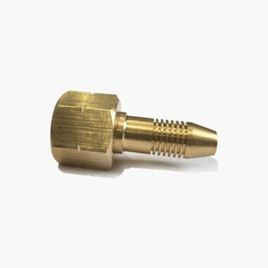 Left Hand Nut and Stem - 3/8 Inch
