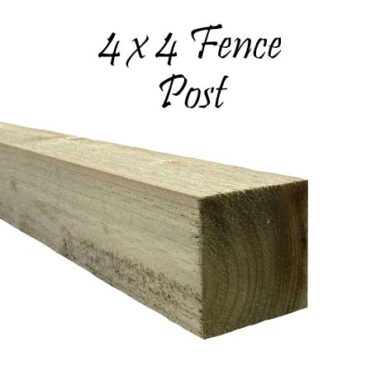 4 x 4 Fence Post