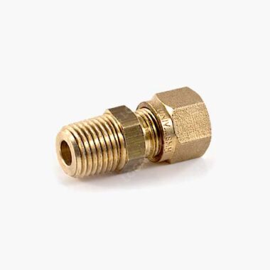 8 mm x 1/4" Straight Adaptor - Comp x BSP Taper Male