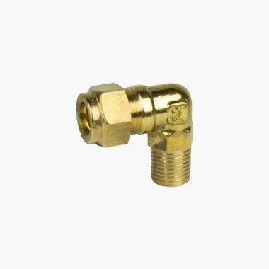 8mm Compression x 1/4" Bsp Male Taper Elbow