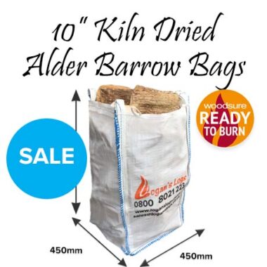 Kiln Dried Alder Hardwood Barrow Bags