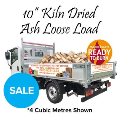 Kiln Dried Ash Hardwood Loose Load