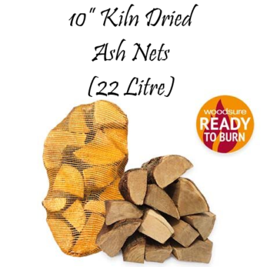 Kiln Dried Ash Hardwood Nets (22 Litres) 10 Inch