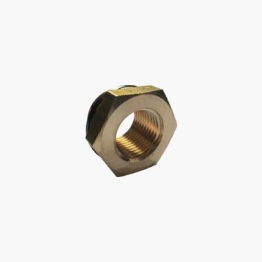 Brass Threaded Hexagon Reducer 3/4" BSPP M x 1/2" BSPP F