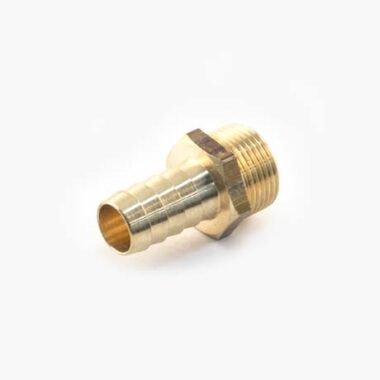 Brass Threaded Hose Tail Adaptor - 1/2" BSP x 13mm