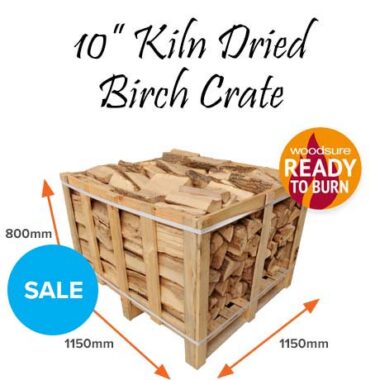 Kiln Dried Birch Hardwood Large Crate