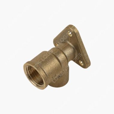 Solder Ring Back Plate Elbow 15mm x 1/2"
