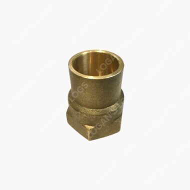 Brass 22mm solder 1" male straight connector